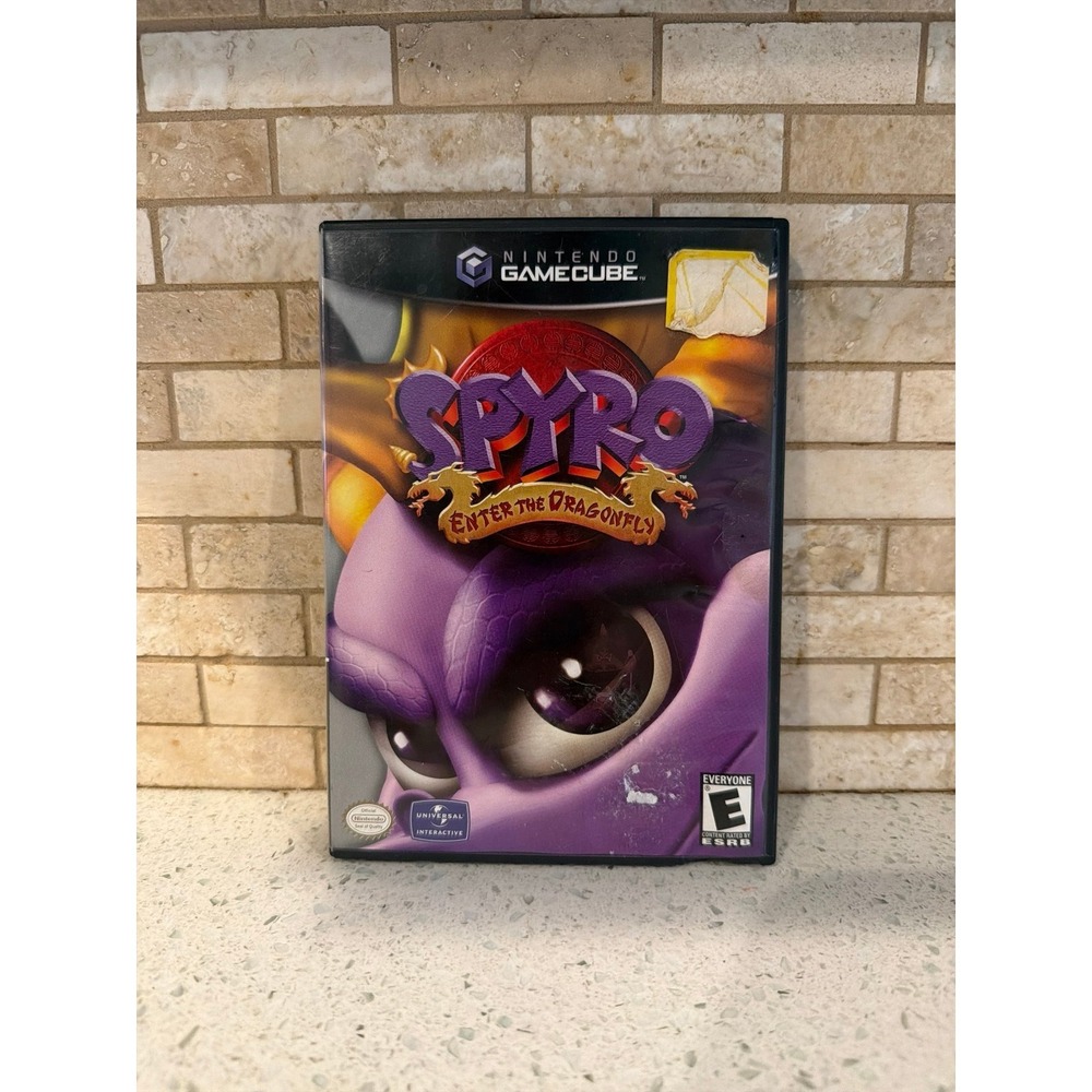 Spyro Enter The‎ Dragonfly Nintendo GameCube Tested Complete CIB Platform
